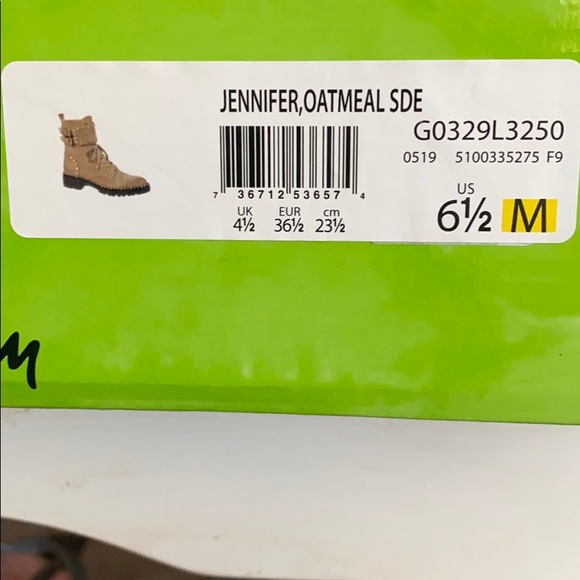 Sam Edelman JENNIFER suede combat boots - Picture 7 of 7